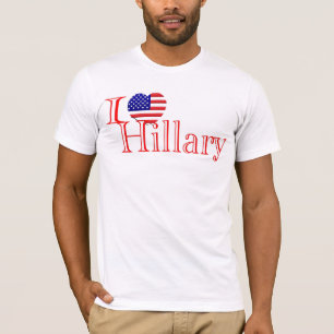 Hillary Clinton I Love Hillary T-Shirt