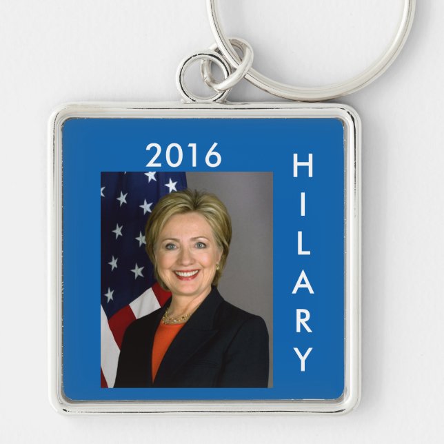 Hillary Clinton Key Ring (Front)