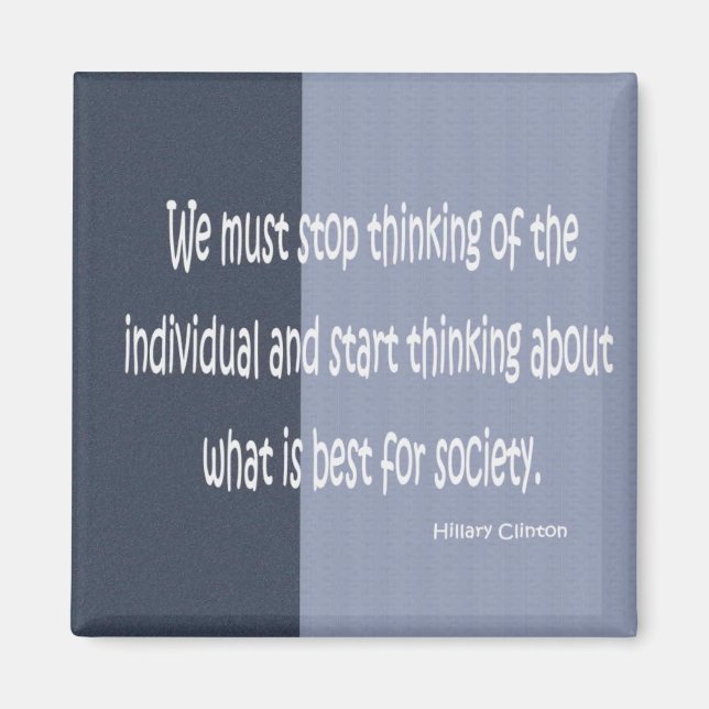 Hillary Clinton Magnet (Front)