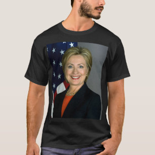 Hillary Clinton Men's Basic Dark T-Shirt