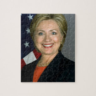Hillary Clinton Official Portrait Jigsaw Puzzle
