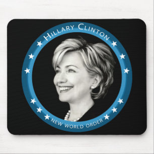 hillary clinton : picturesque : mouse mat