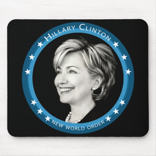 hillary clinton : picturesque : mouse mat (Front)