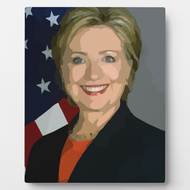 hillary clinton plaque (Front)