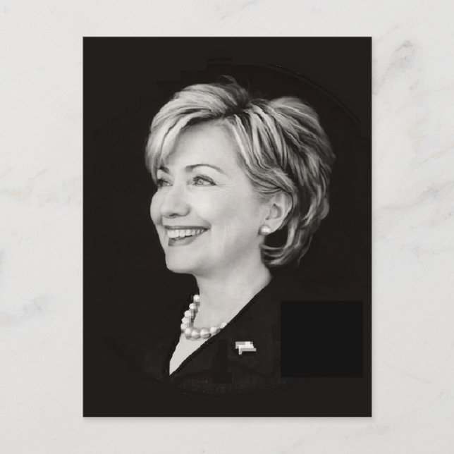 Hillary Clinton Postcard (Front)
