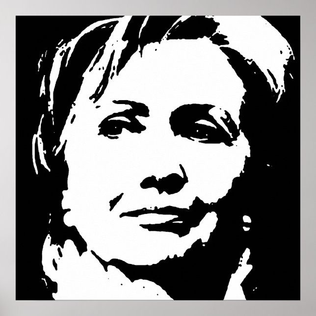 Hillary Clinton Poster (Front)