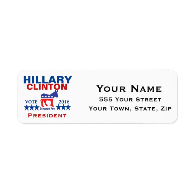 Hillary Clinton President 2016 (Front)