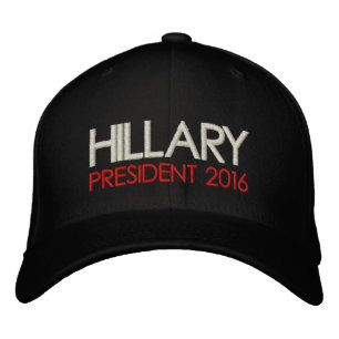 HILLARY CLINTON President 2016 Embroidered Hat