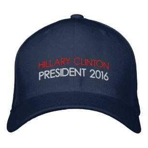 HILLARY CLINTON President 2016 Embroidered Hat