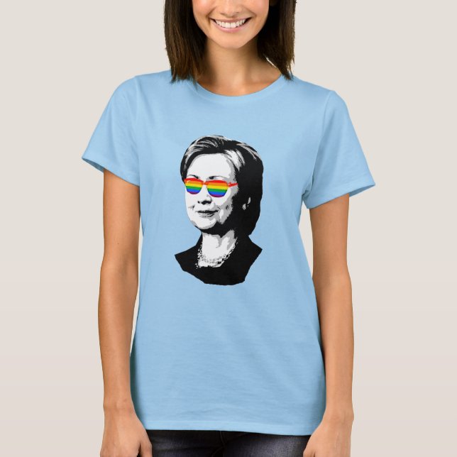 Hillary Clinton Pride 2016 - LGBT - T-Shirt (Front)