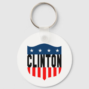 hillary clinton stars and stripes key ring