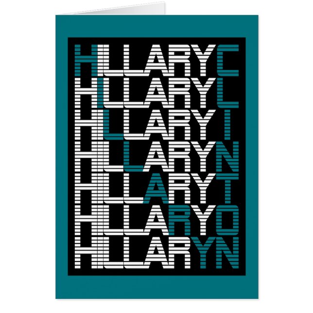 hillary clinton type stack (Front)