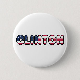 Hillary Clinton USA President Elections 2016 6 Cm Round Badge