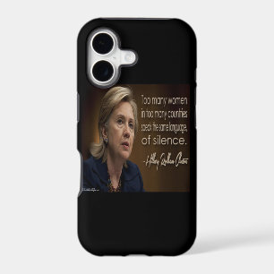 Hillary Clinton Women R Silent iPhone 6 Case