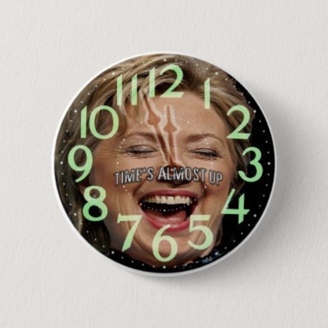Hillary Dillary Dock Button (Front)