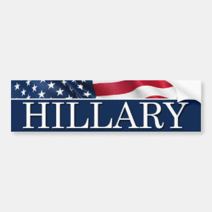 Hillary for president 2016 bumper sticker