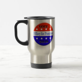 HILLARY FOR PRESIDENT 2016 TRAVEL MUG