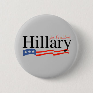 Hillary for President Button