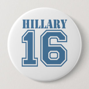 HILLARY IN 2016.png 10 Cm Round Badge