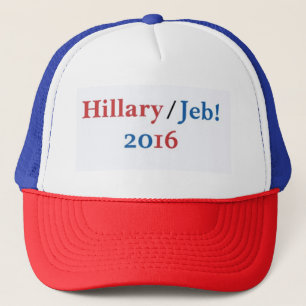 Hillary/Jeb 2016 Hat