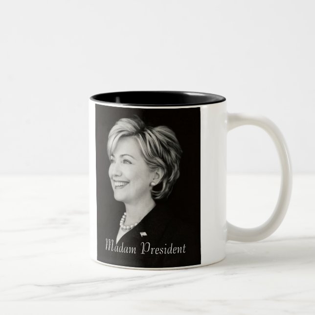 Hillary Madam President Mug (Right)