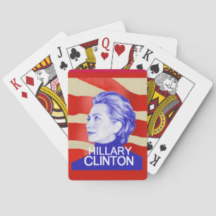 HILLARY PLAYING CARDS