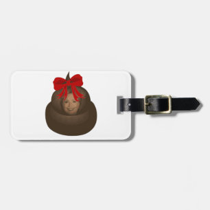 Hillary Poop Luggage Tag