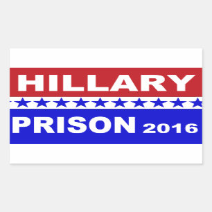 Hillary Prison 2016 popular political stickers