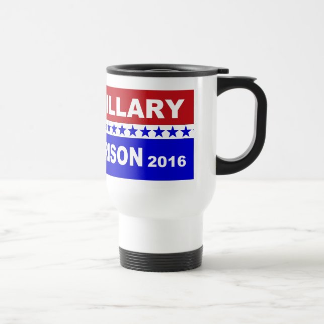 Hillary Prison 2016 travel mug popular design (Right)