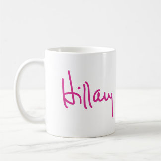 Hillary Signature Mugs