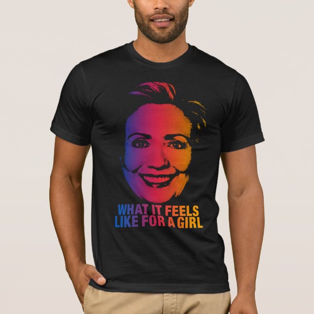 Hillary - Vote Obama Shirt (Front)
