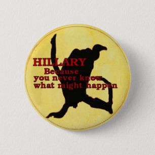 Hillary Vulture Button