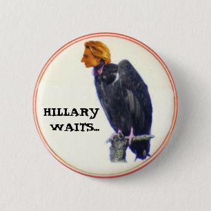 Hillary Vulture Button