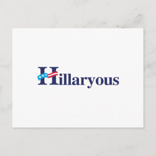 Hillaryous Hillary Postcard