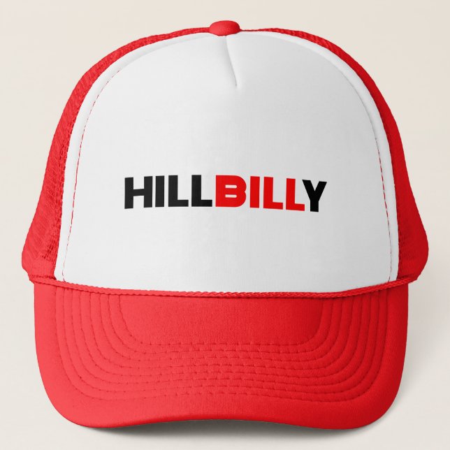 Hillbilly Bill Trucker Hat (Front)