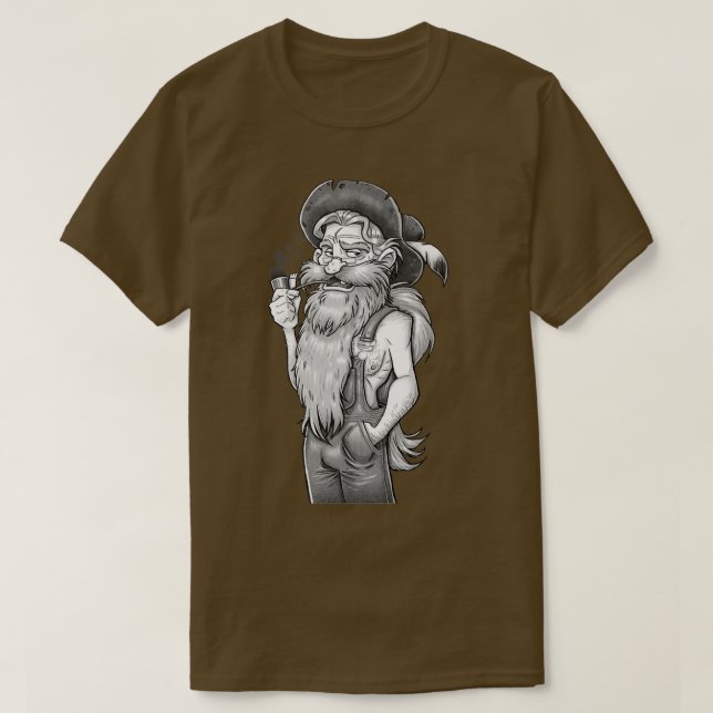 Hillbilly Classic TShirt (Design Front)