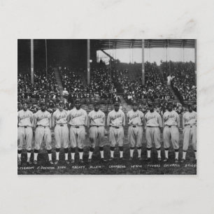 Hilldale Club baseball team Coloured World Series Postcard