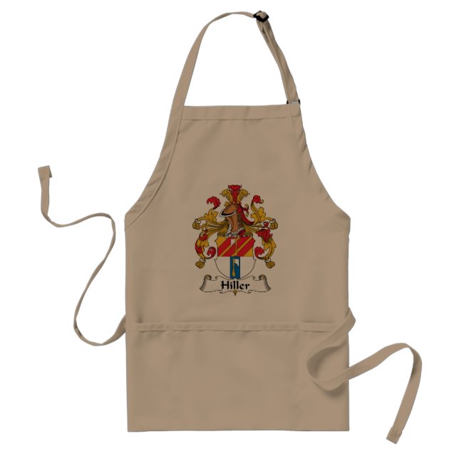 Hiller Family Crest Standard Apron (Front)