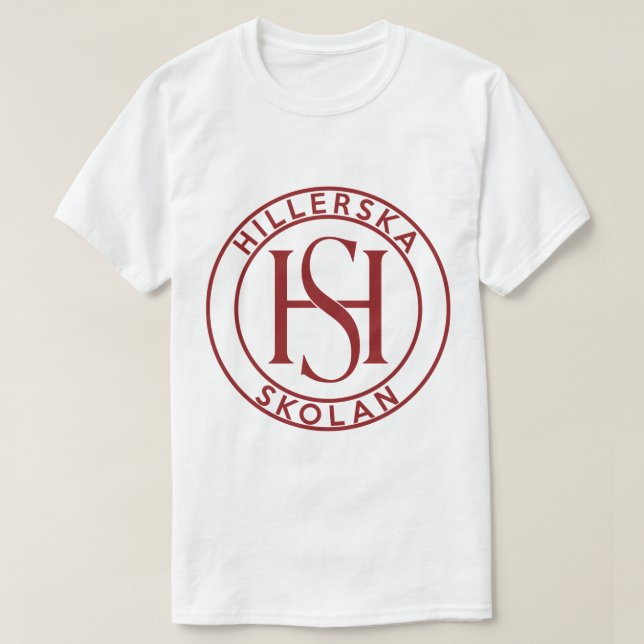 Hillerska GREY HOODIE  T-Shirt (Design Front)