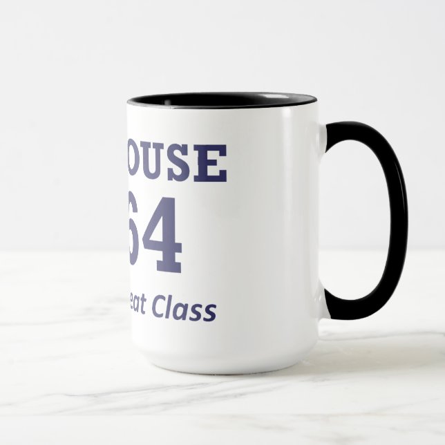 Hillhouse '64 deluxe mug (Right)