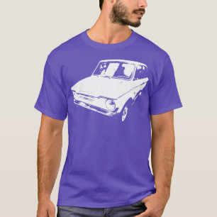 Hillman Imp 1960s classic car front quarter monobl T-Shirt