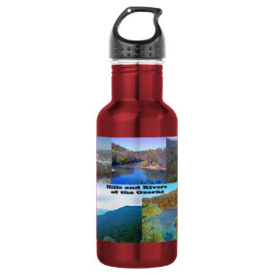 Hills and Rivers of the Ozarks 532 Ml Water Bottle