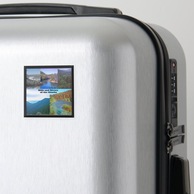 Hills and Rivers of the Ozarks Magnet (In Situ (Luggage))