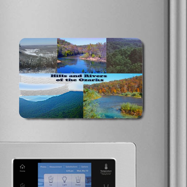 Hills and Rivers of the Ozarks Magnet (Hills and Rivers of the Ozarks Flexible Magnet)
