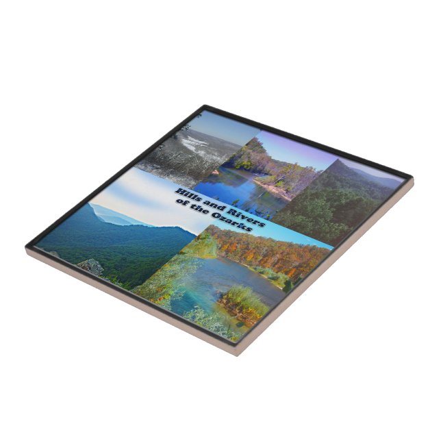 Hills and Rivers of the Ozarks Tile (Side)