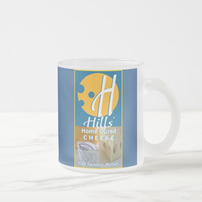 Hills' Cheese frosted mug (Right)