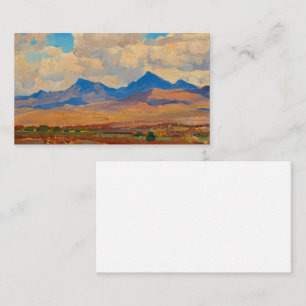 Hills near Tumacacori Mission, Arizona by Dixon Business Card