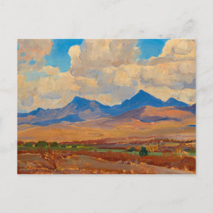 Hills near Tumacacori Mission, Arizona by Dixon Postcard