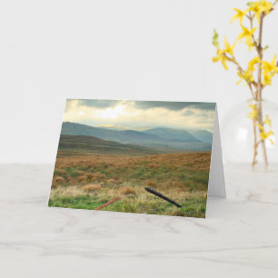 Hills of Perthshire, Scotland Card