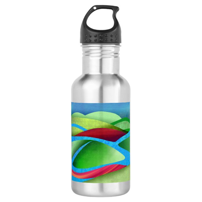 Hills On Ice 532 Ml Water Bottle (Front)